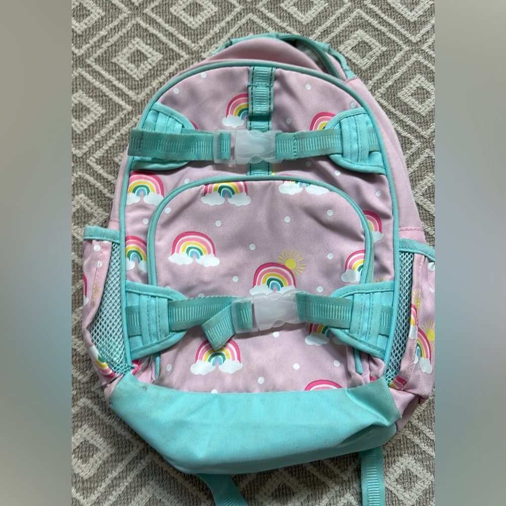 Pottery Barn Kids Mackenzie Rainbow Glow-in-the-Dark Backpack